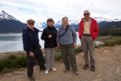 Jeff, Anne-Marie, Daria, Rudolph in front of Perito Moreno Glacier