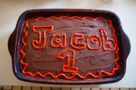 Jacob's Birthday Cake