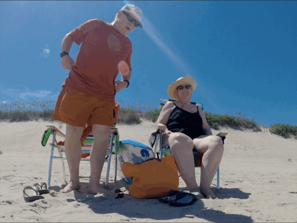 Jeff & Daria at the Beach